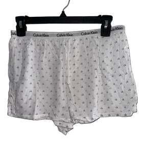 Calvin Klein All Over Branding Love Is Blind Photo Shoot Preppy Sleep Shorts M